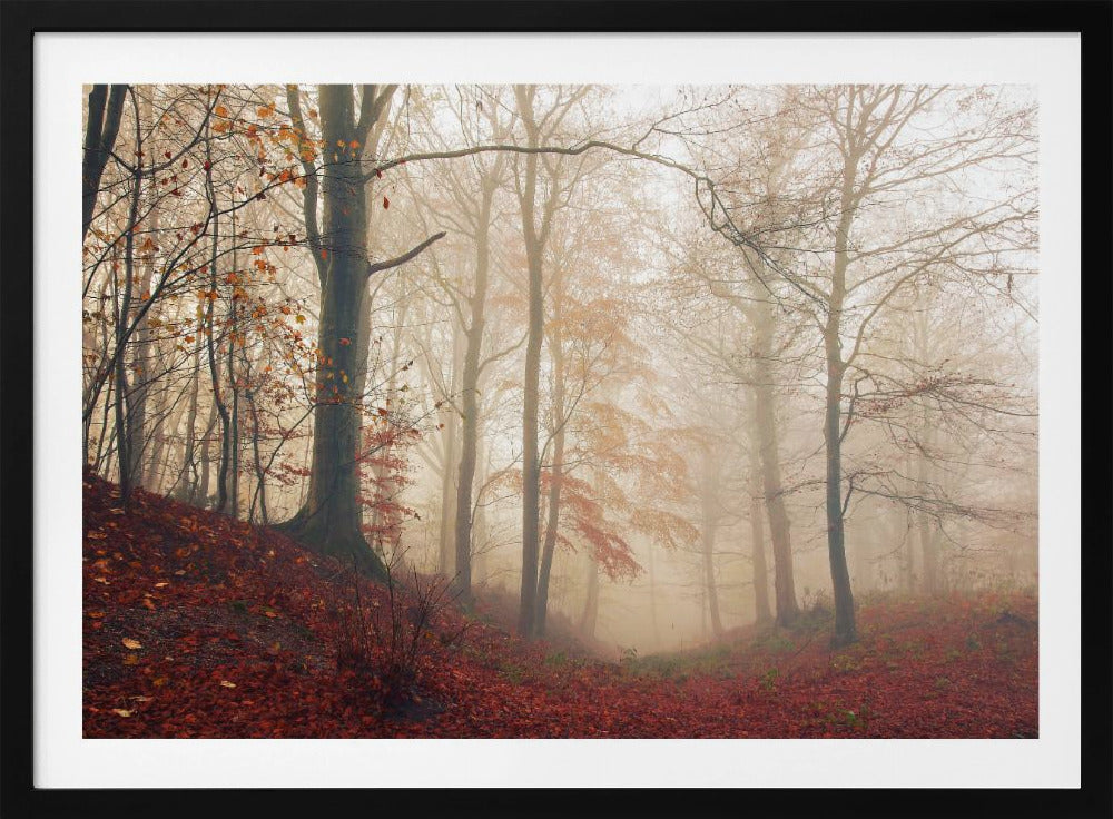 Warten auf den Hirsch. | Poster