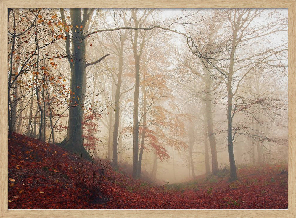 Warten auf den Hirsch. | Poster