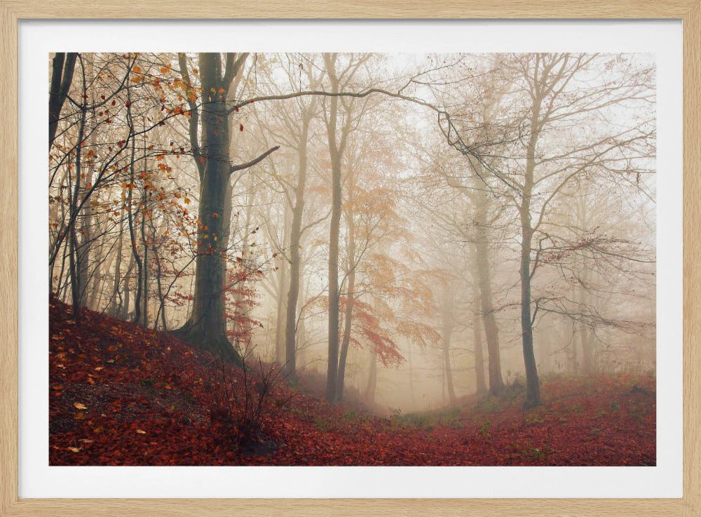 Warten auf den Hirsch. | Poster