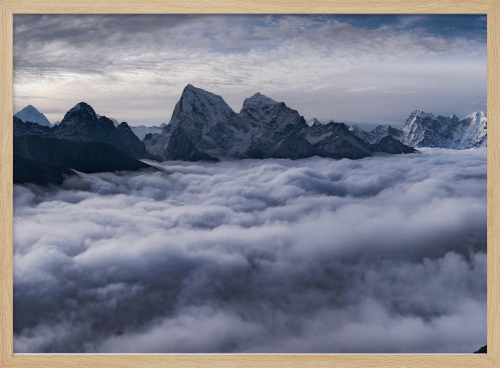 Wolkenfluss | Poster