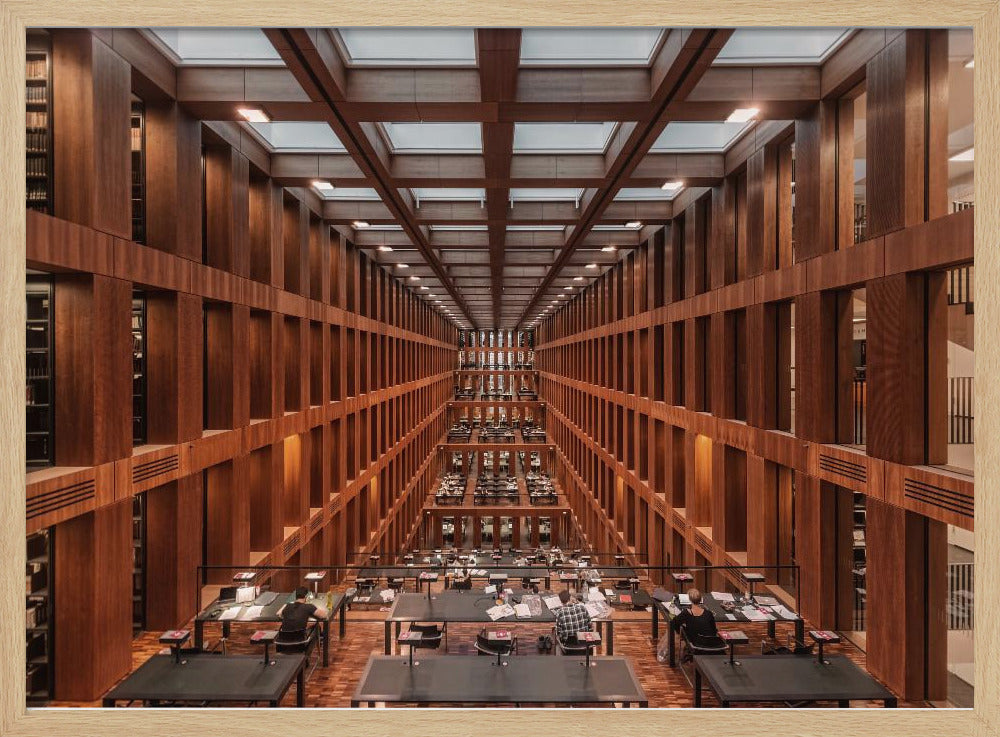 Bibliothek in Berlin. | Poster