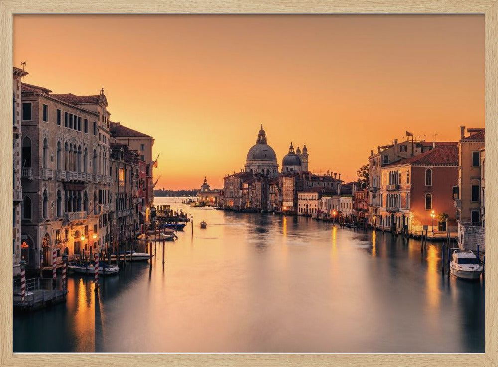 Morgendämmerung in Venedig | Poster