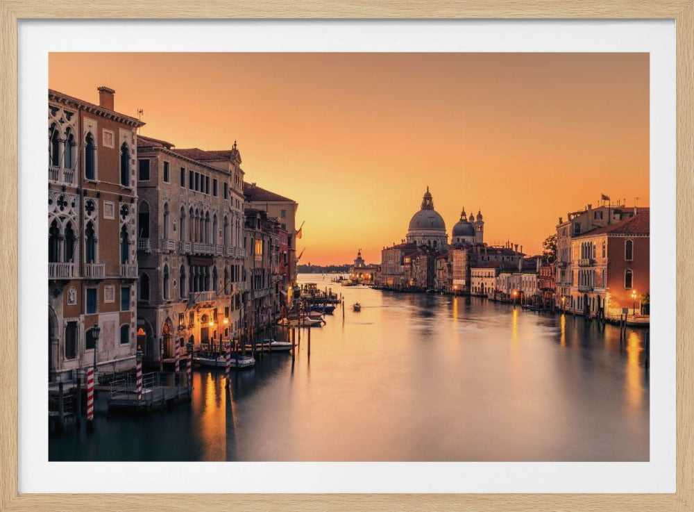 Morgendämmerung in Venedig | Poster