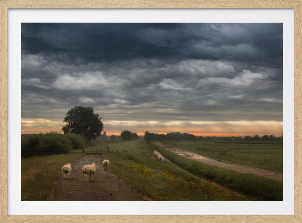 Wehende Wolken | Poster