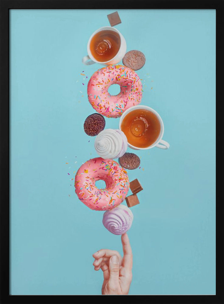 Wochenend-Donuts | Poster