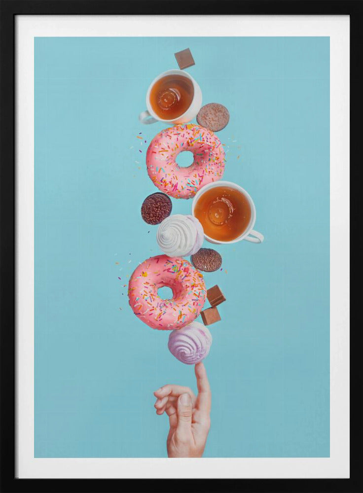 Wochenend-Donuts | Poster