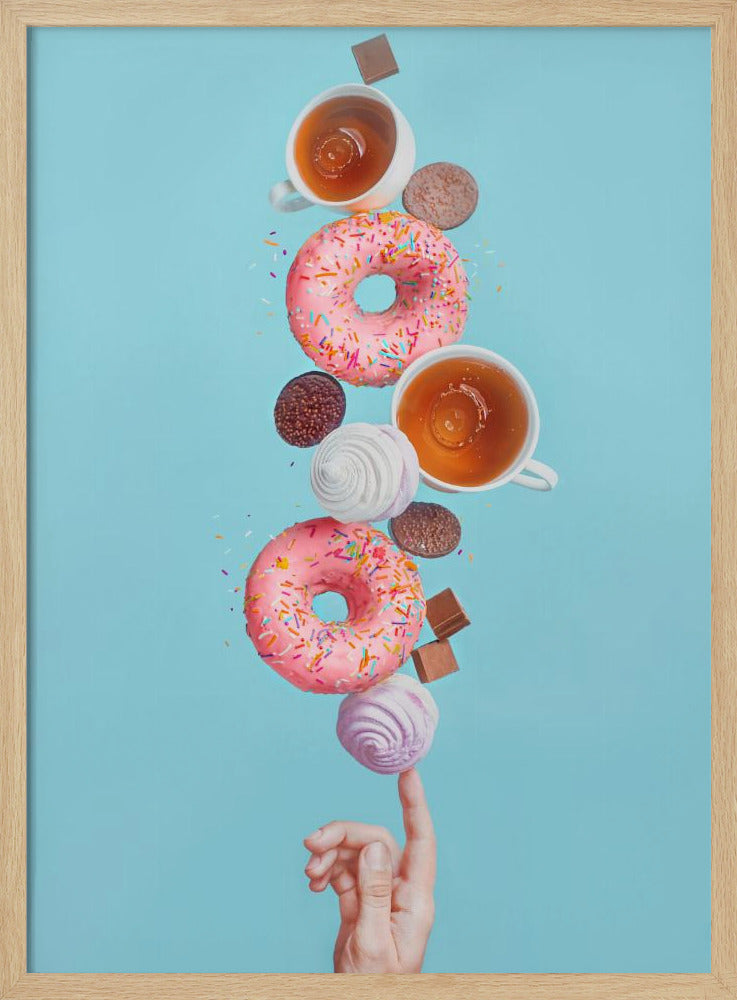Wochenend-Donuts | Poster