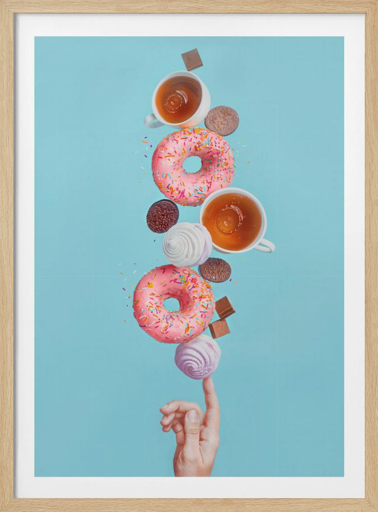 Wochenend-Donuts | Poster