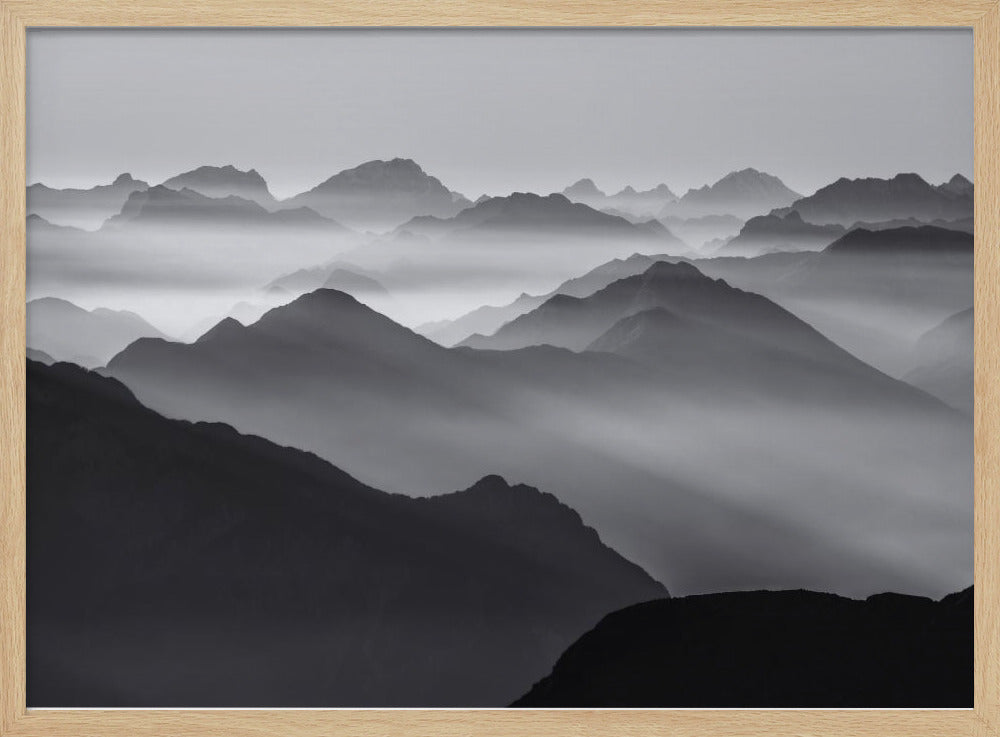 Bergschichten | Poster