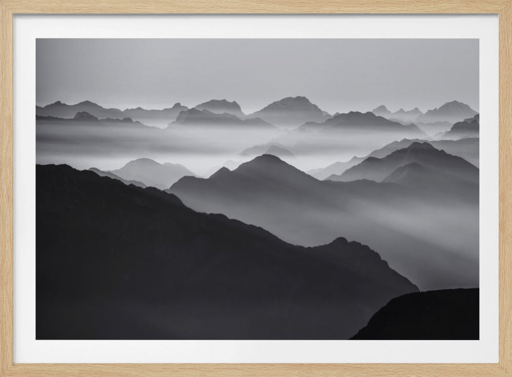 Bergschichten | Poster
