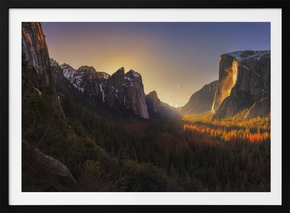 Yosemite Feuerfall | Poster