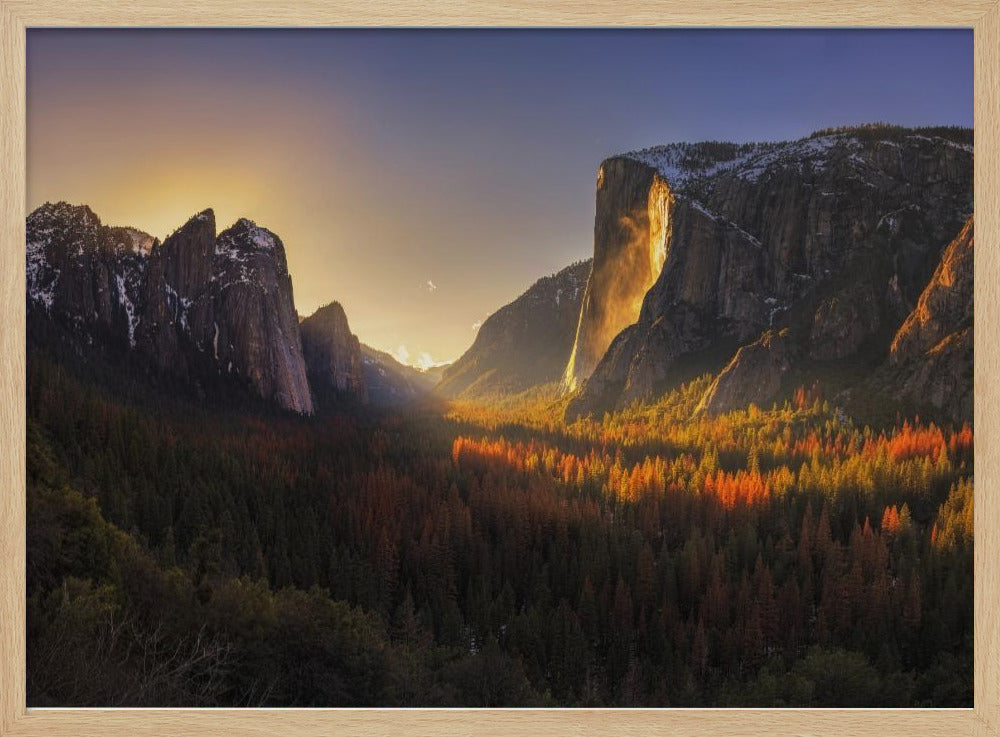Yosemite Feuerfall | Poster