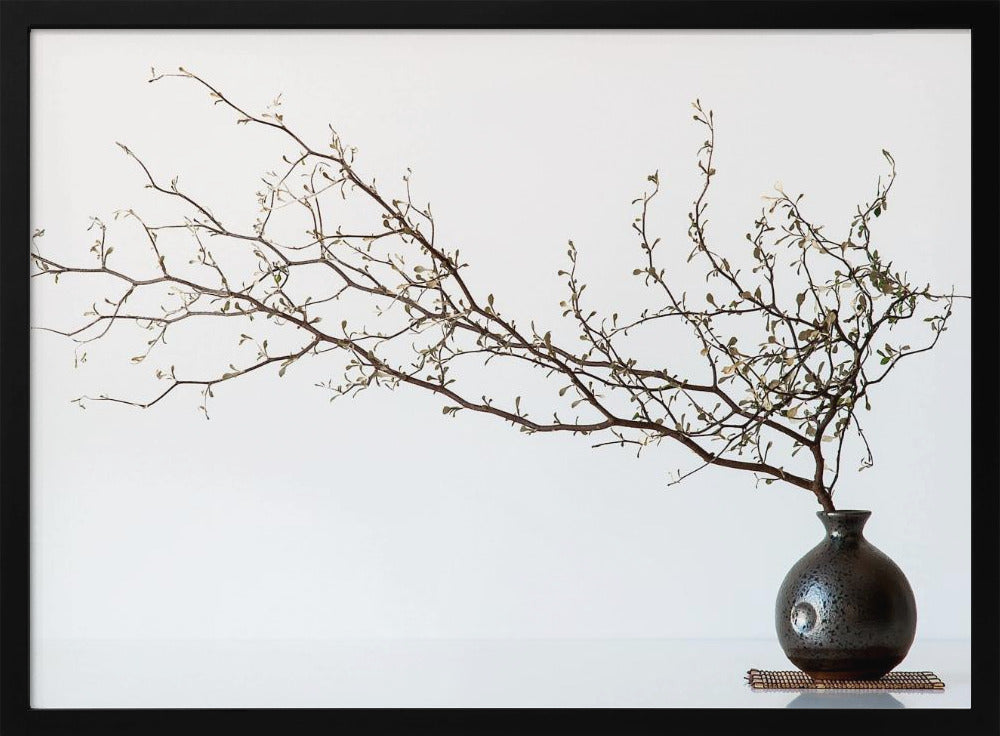 Vase und Zweig | Poster