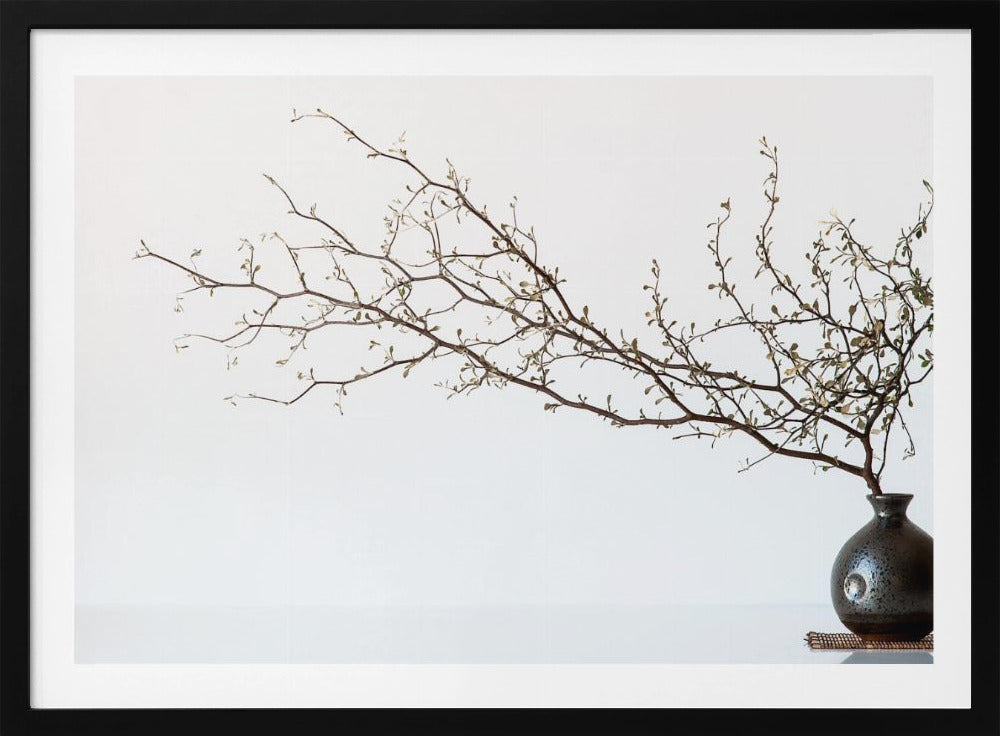 Vase und Zweig | Poster