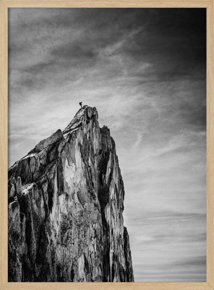 Balance zwischen Erde und Himmel | Poster