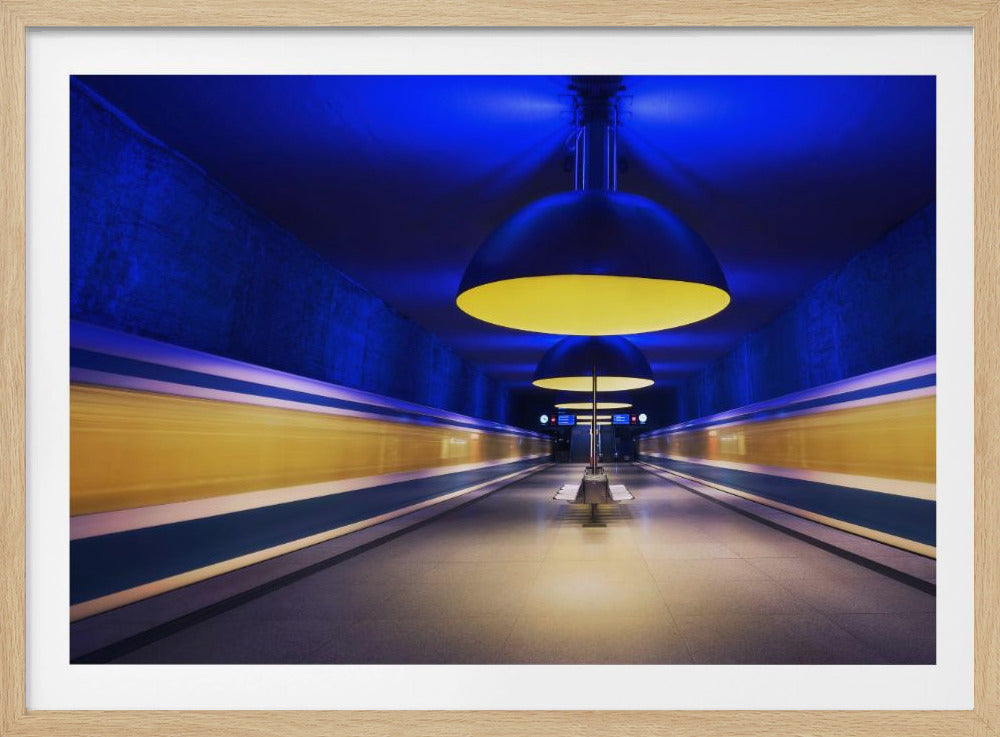 Unterirdische Lichter | Poster