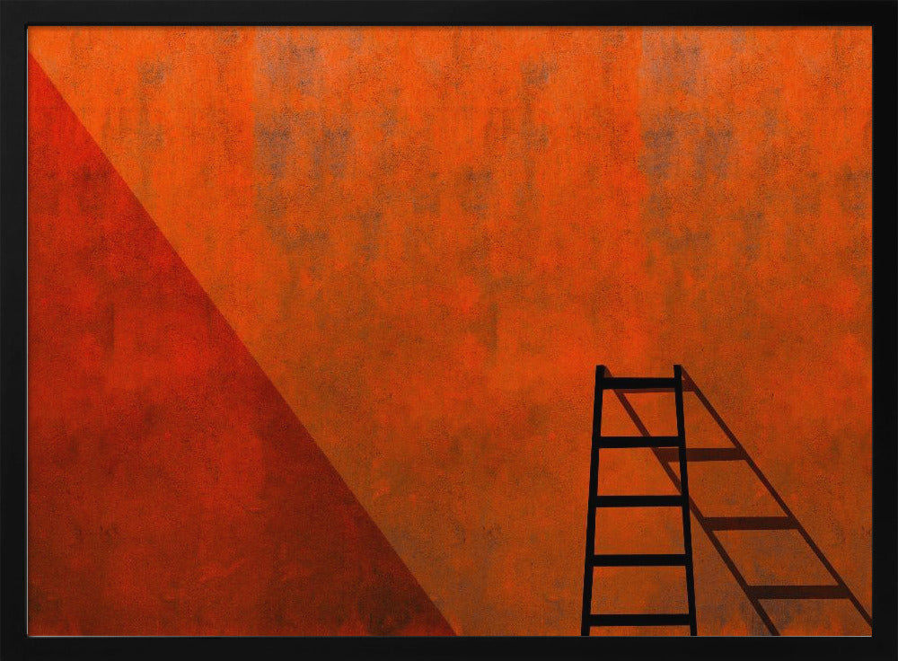 Eine Leiter und ihr Schatten | Poster