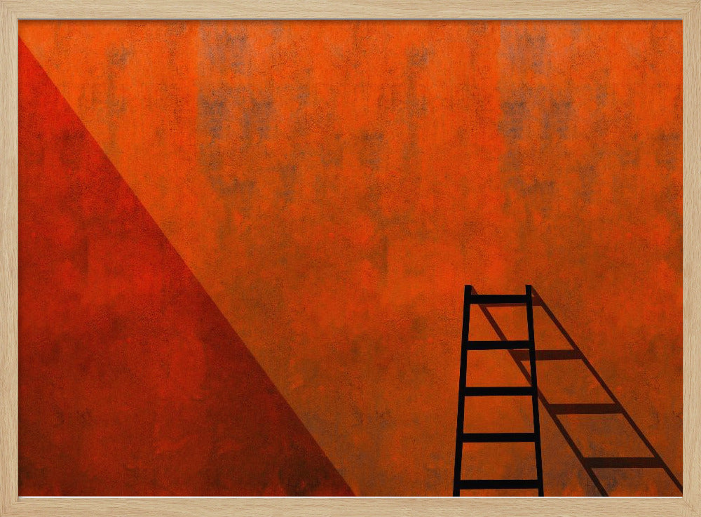 Eine Leiter und ihr Schatten | Poster