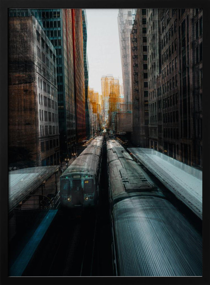 Chicagos Bahnhof | Poster