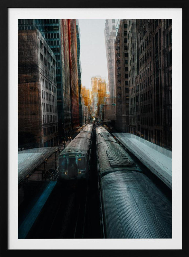 Chicagos Bahnhof | Poster
