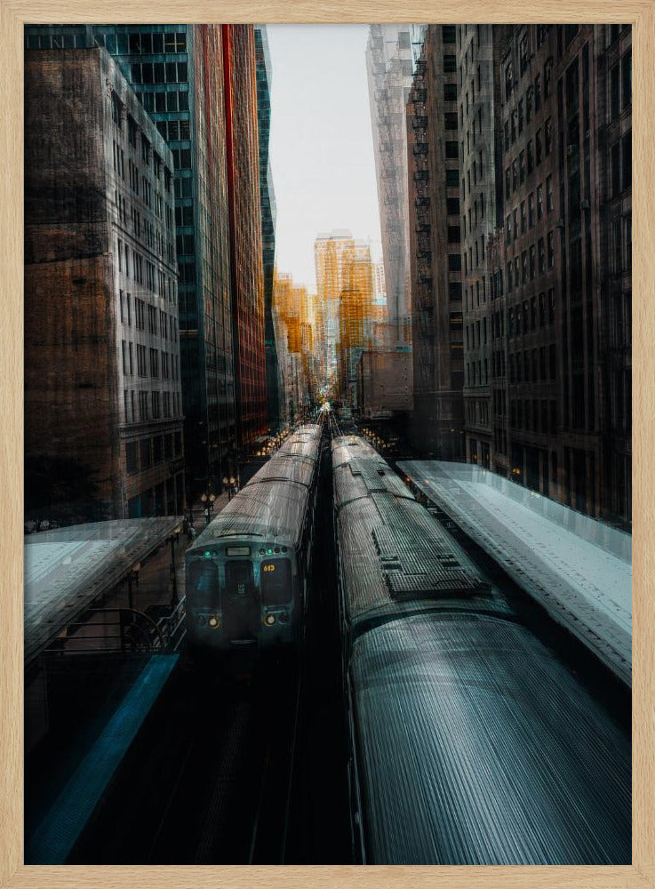 Chicagos Bahnhof | Poster