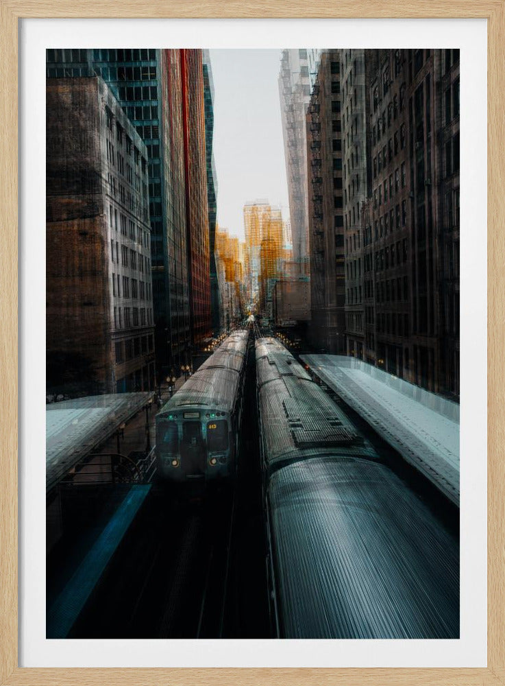 Chicagos Bahnhof | Poster