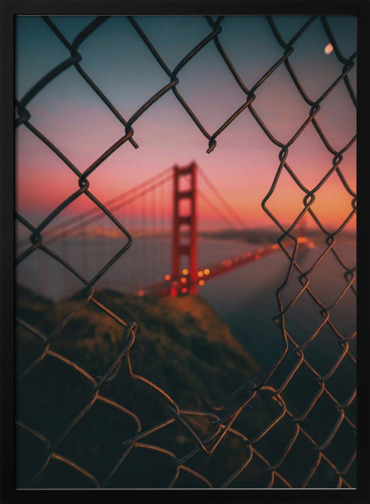 Golden Gate Käfig | Poster