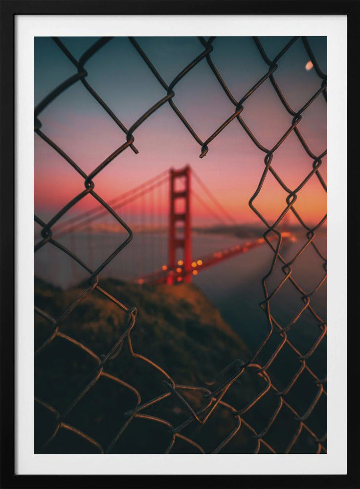 Golden Gate Käfig | Poster
