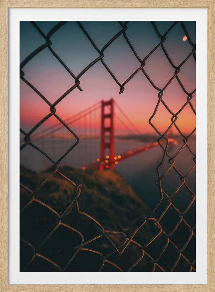 Golden Gate Käfig | Poster