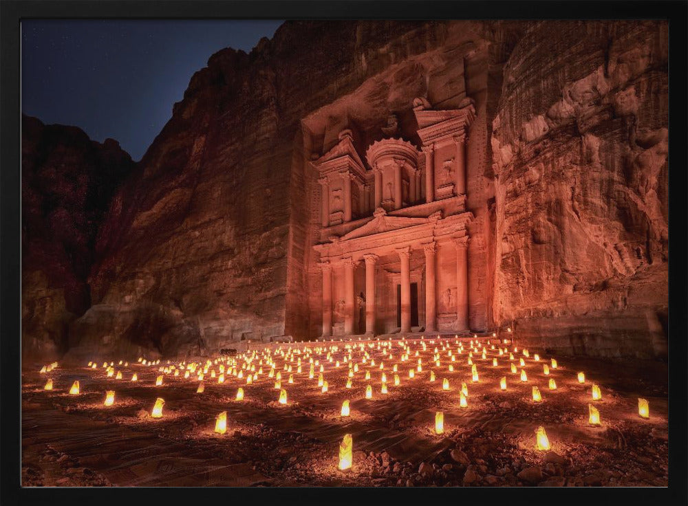Petra by Night | Poster