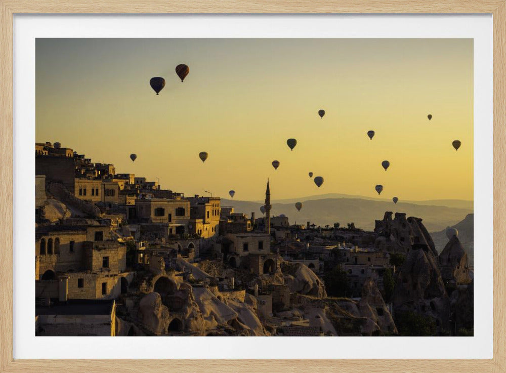 Sonnenaufgang über Kappadokien | Poster