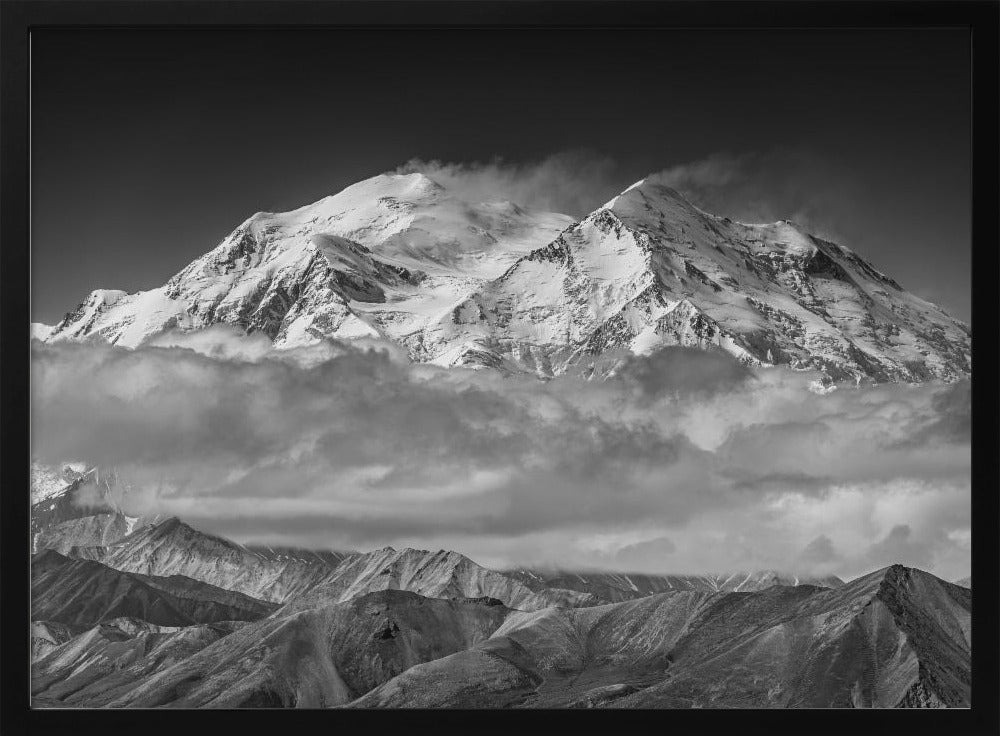 Denali von der gegenüberliegenden Gratlinie aus | Poster