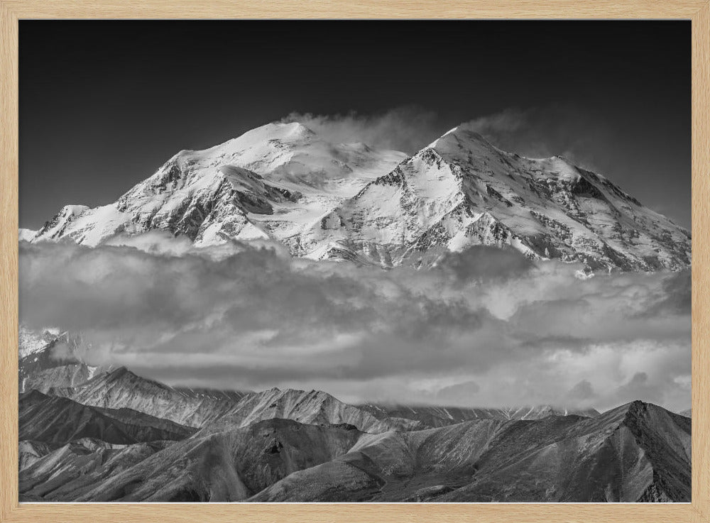 Denali von der gegenüberliegenden Gratlinie aus | Poster