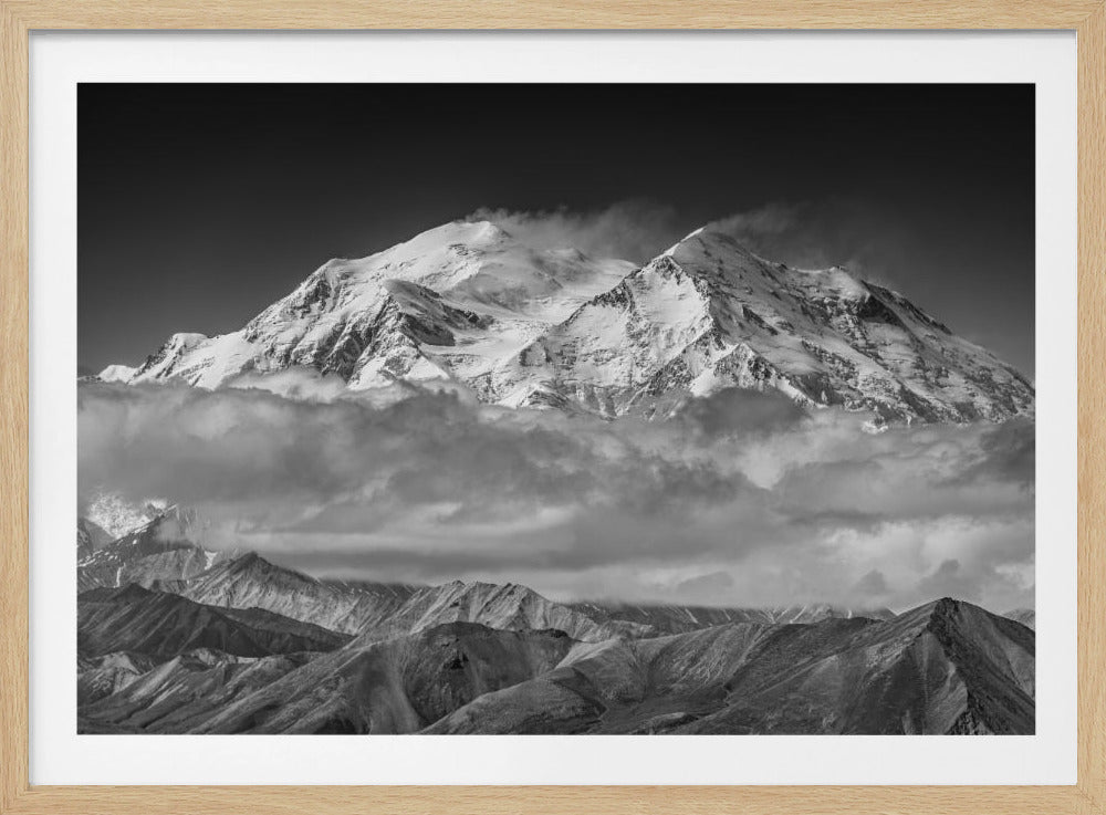 Denali von der gegenüberliegenden Gratlinie aus | Poster