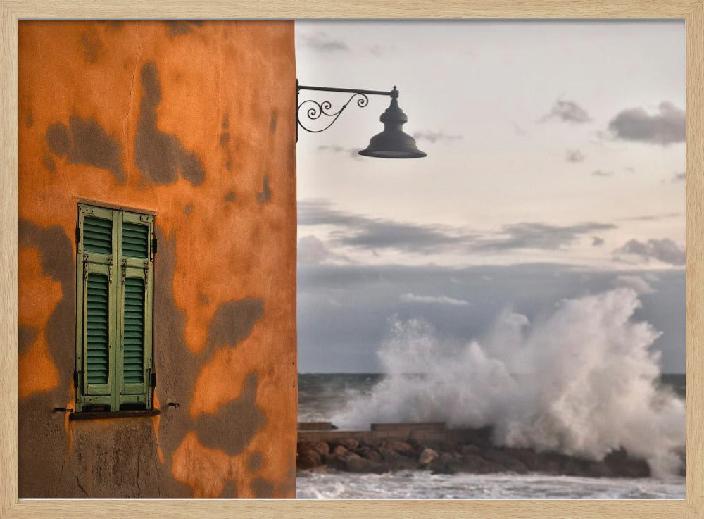 Die Wand und die Welle | Poster
