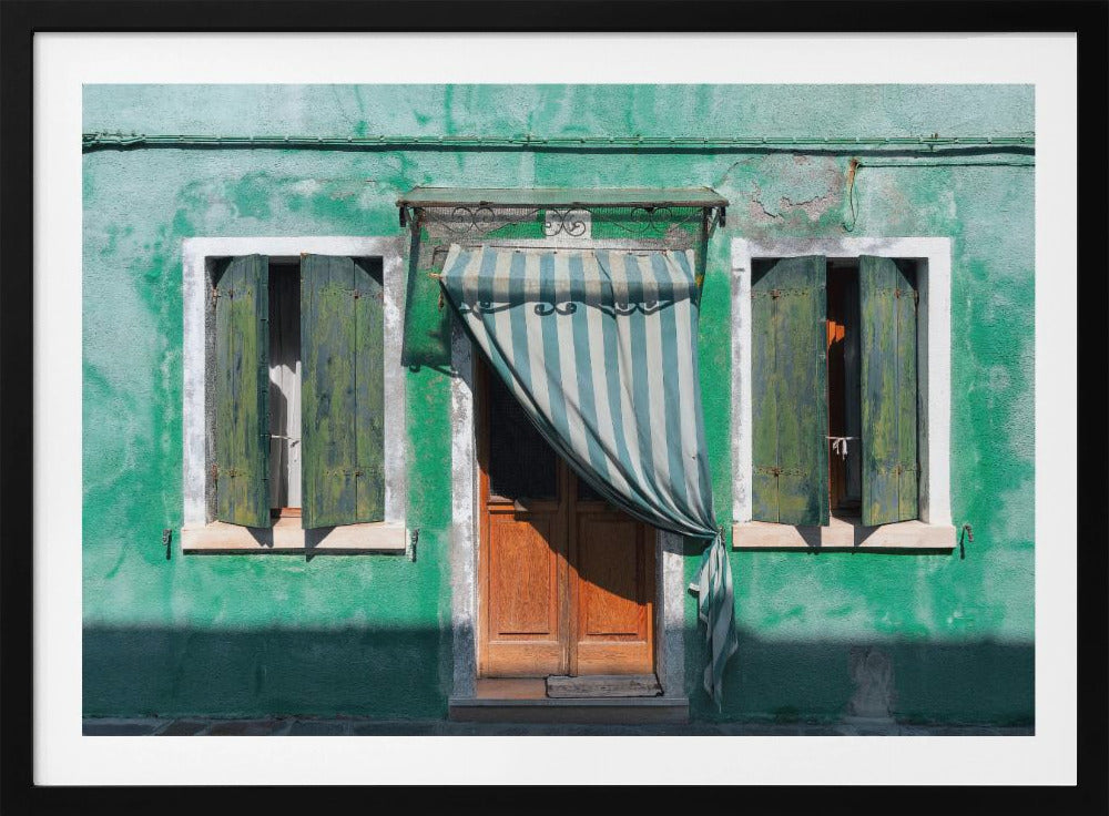 Symmetrien in Burano | Poster