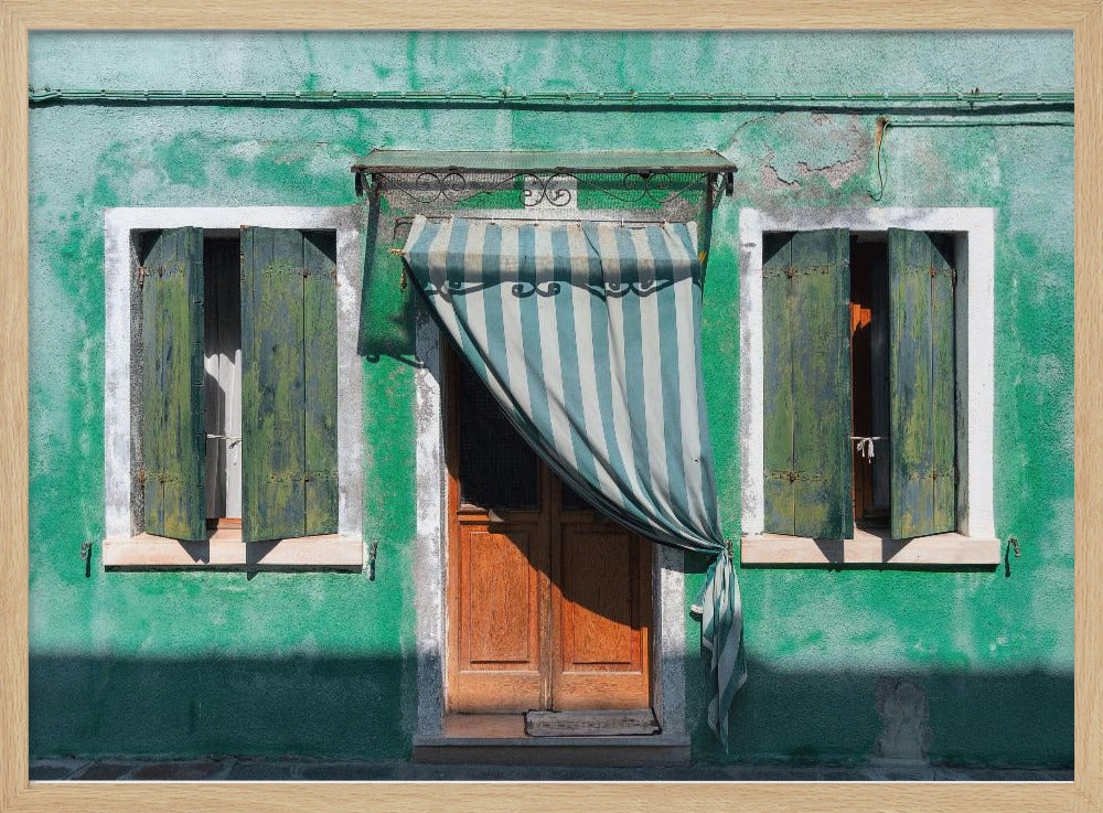 Symmetrien in Burano | Poster