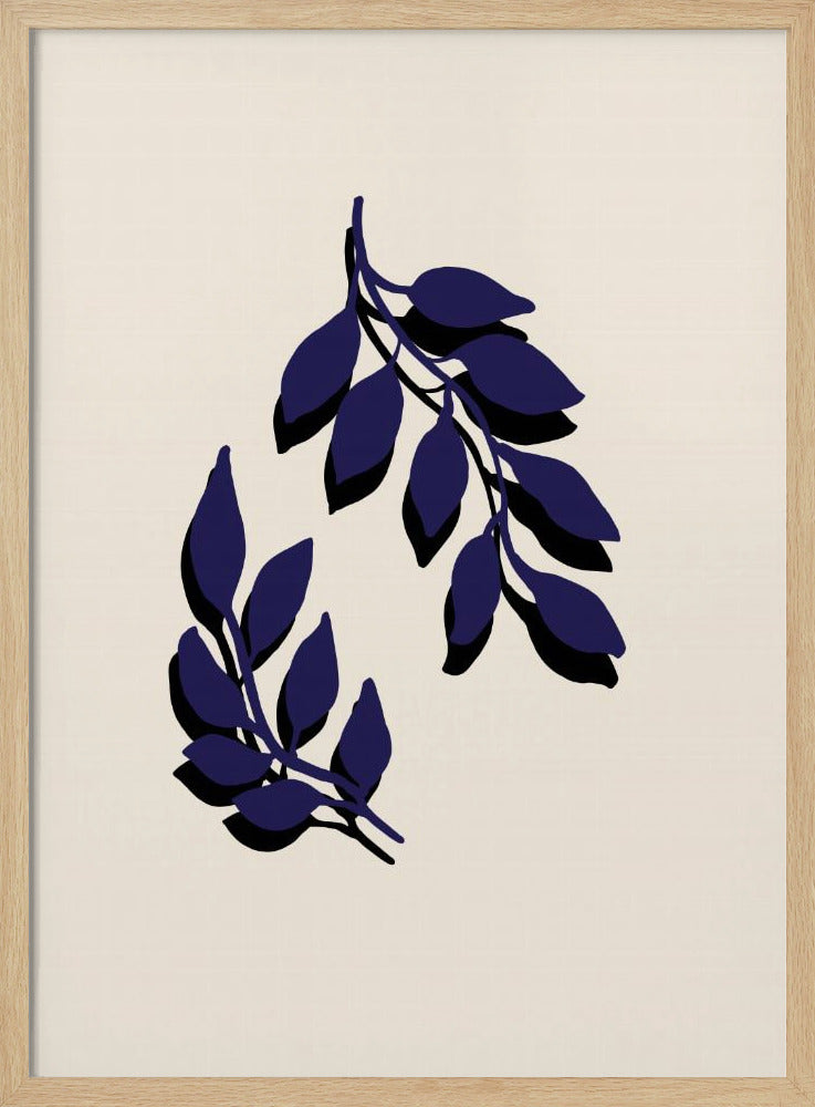 Blaue Zweige | Poster
