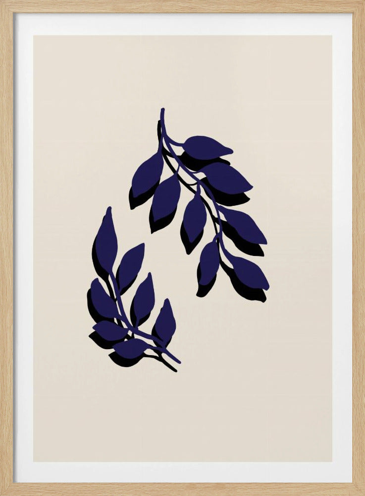 Blaue Zweige | Poster