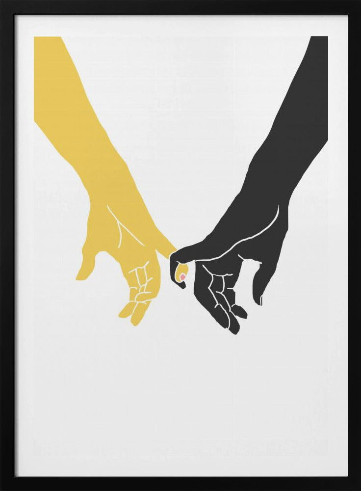 Hände Pinky | Poster