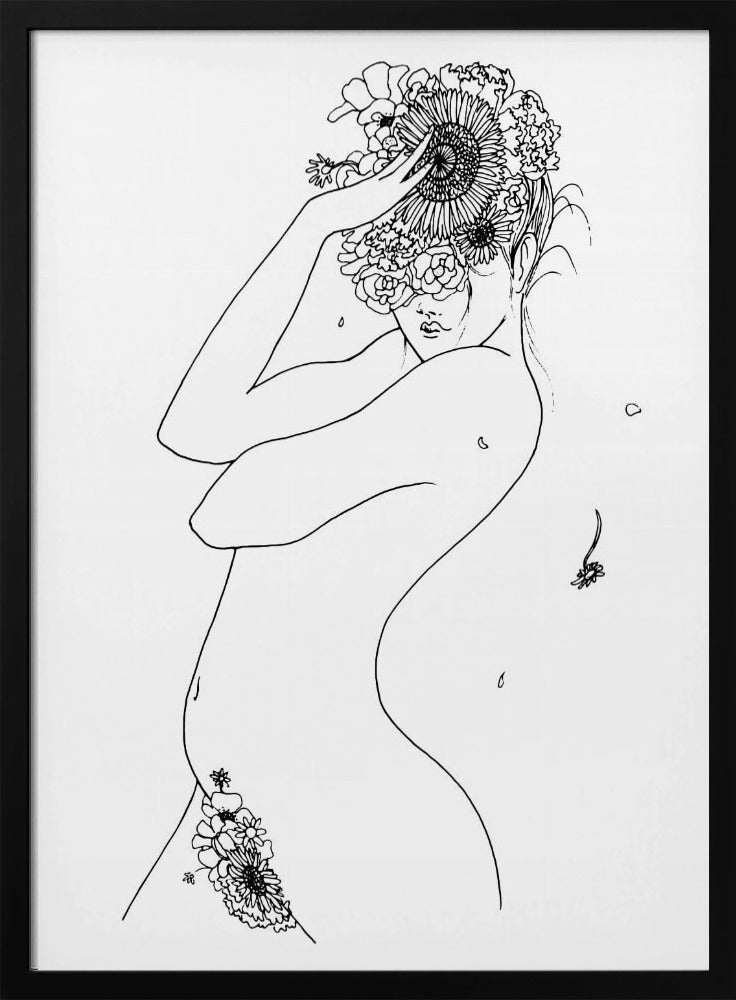 Blumenmädchen | Poster