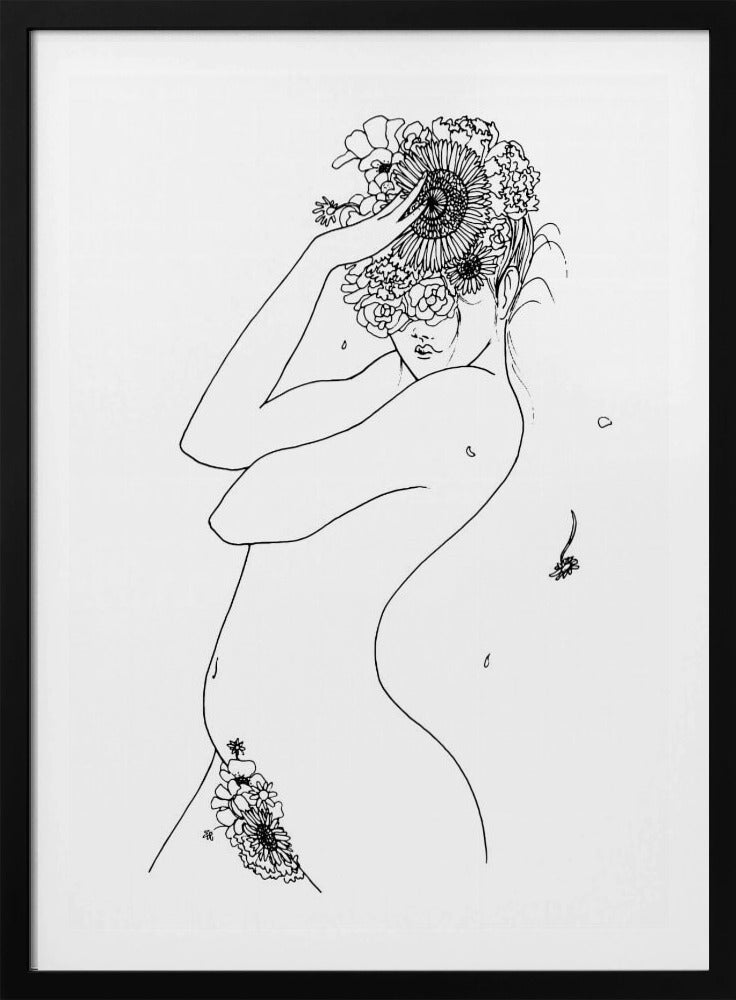 Blumenmädchen | Poster