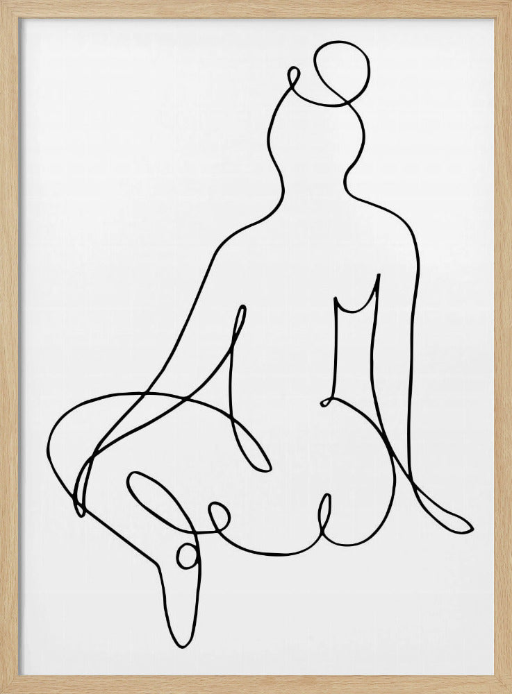 Nackter Rücken | Poster