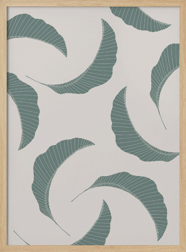 Bananenblätter Mehrfach | Poster