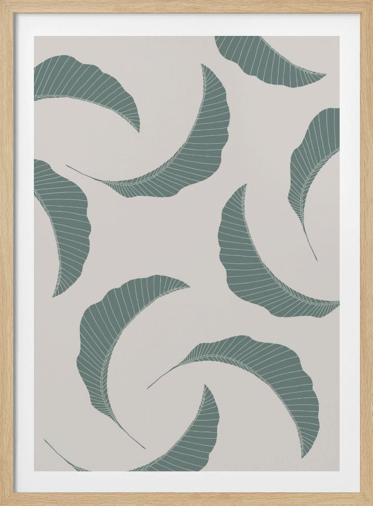 Bananenblätter Mehrfach | Poster
