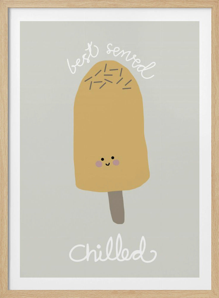 Gekühltes Eis | Poster