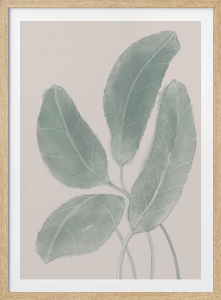 Blätter Aquarell | Poster