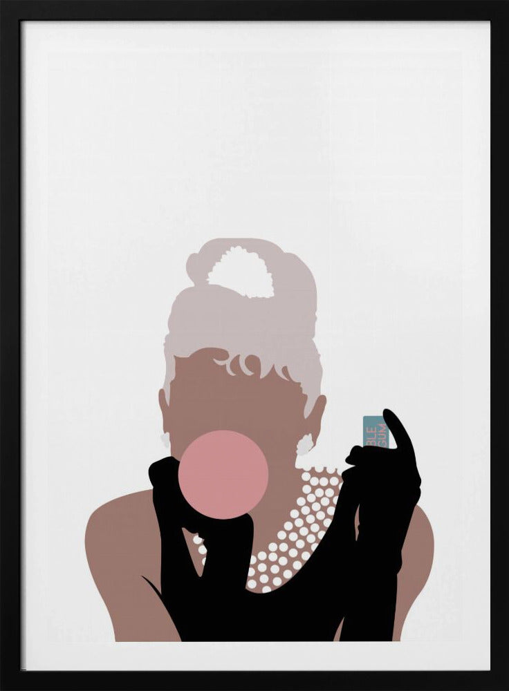 Kaugummi-Mädchen | Poster