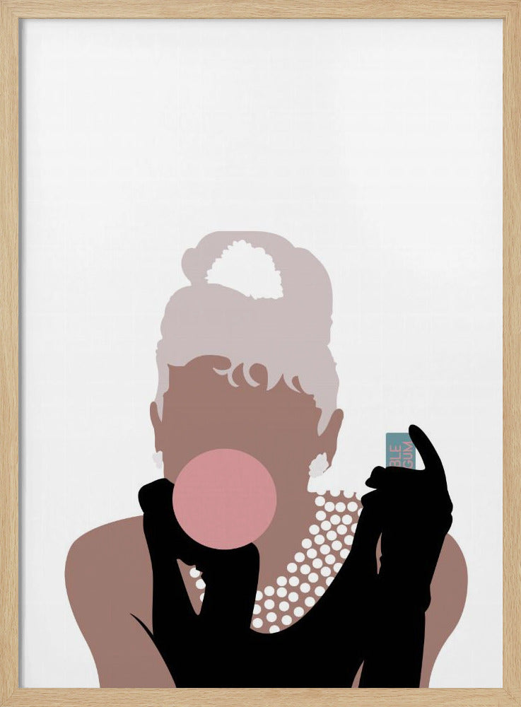 Kaugummi-Mädchen | Poster