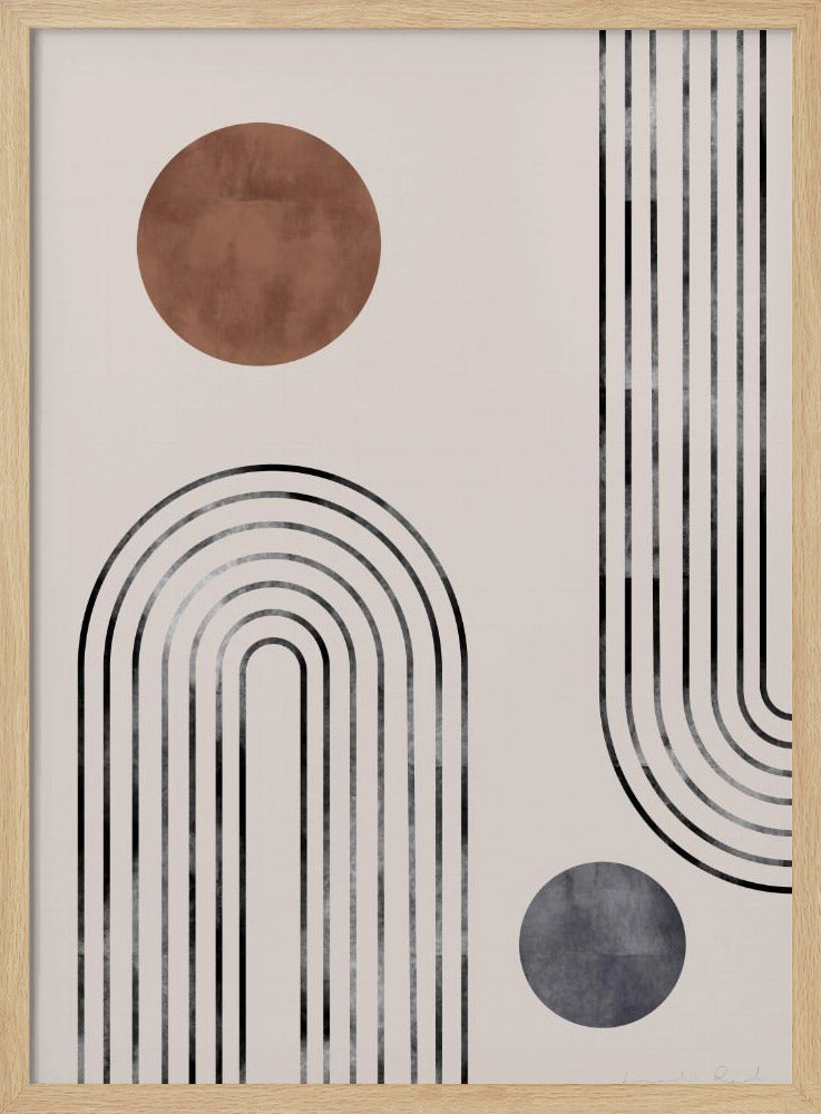 Bögen und Knospen | Poster
